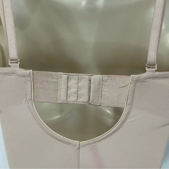 Spanx Suit Your Fancy Bodysuit Strapless Cupped Brief Convertible Tan Small - Picture 7 of 15